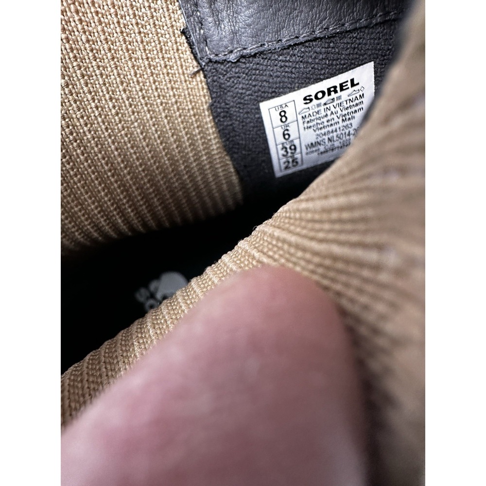Sorel CARIBOU X Boot Womens Size 8 Tan Yellow Chelsea Waterproof NIB - Picture 10 of 10